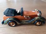 Nostalgische Modelauto - Oldtimer van hout - Nieuw!, Ophalen of Verzenden