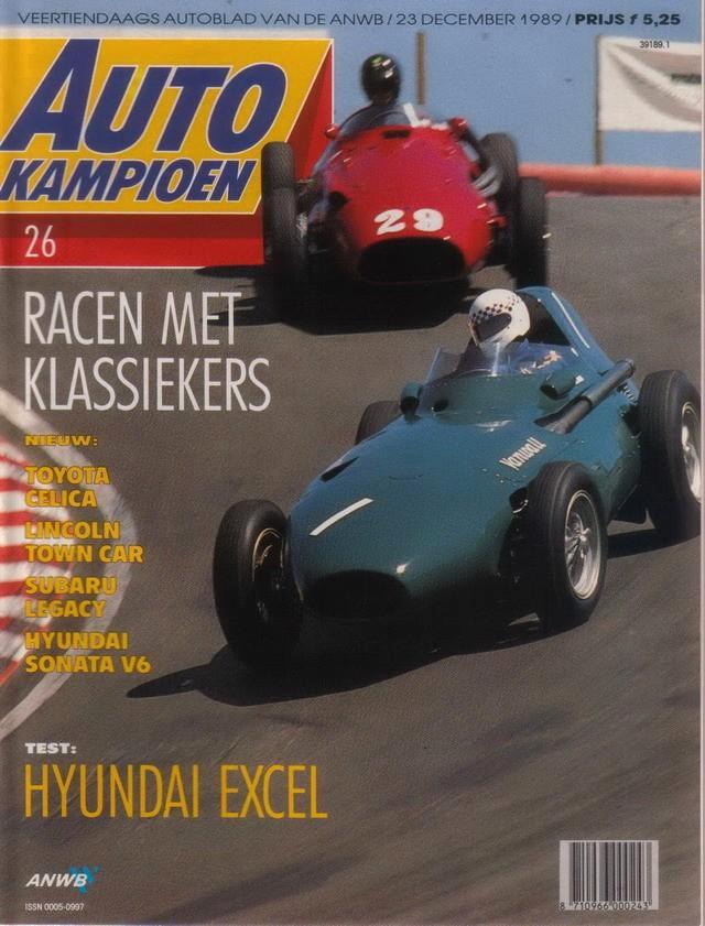 Autokampioen 26 1989 : Toyota Celica - Mini Cooper - Alfa, Boeken, Auto's | Folders en Tijdschriften, Gelezen, Algemeen, Ophalen of Verzenden
