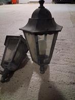 Oude buitenlampen, Ophalen of Verzenden, Gebruikt, Glas, Vintage