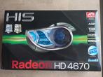 HIS Radeon HD 4670 - 1GB GDDR3 - AGP Grafische Kaart, AMD, GDDR3, Ophalen of Verzenden, AGP