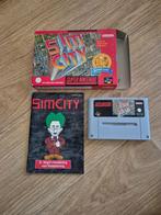 Super nintendo snes sim city, Gebruikt, Overige genres, 1 speler, Ophalen of Verzenden