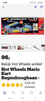 Hot wheels  Mario Kart regenboogracebaan, Kinderen en Baby's, Speelgoed | Racebanen, Nieuw, Ophalen, Hot Wheels