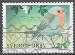 ZWEDEN Brevzegel Lentevogels - Roodborstje - 2024, Verzenden, Zweden, Gestempeld