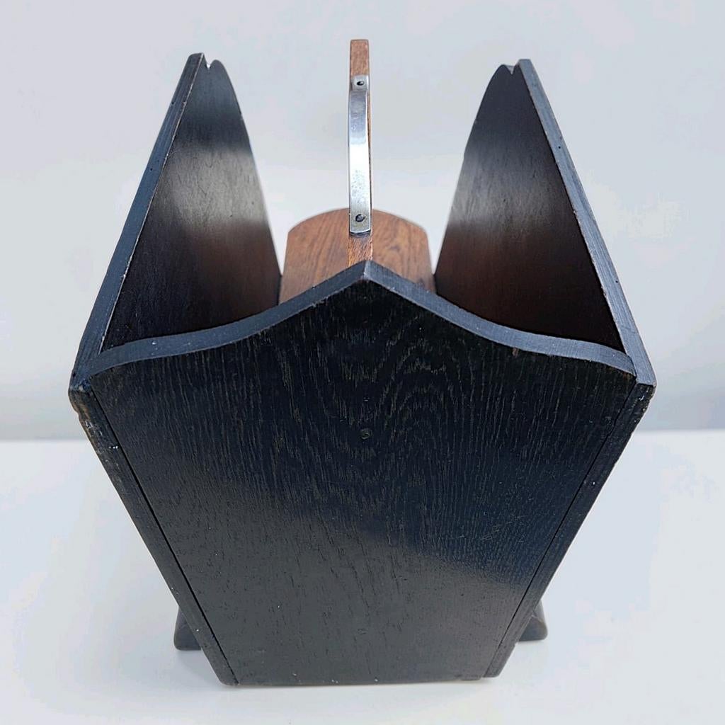 Art Deco Lectuurbak / Tijdschriftenhouder, Ophalen of Verzenden