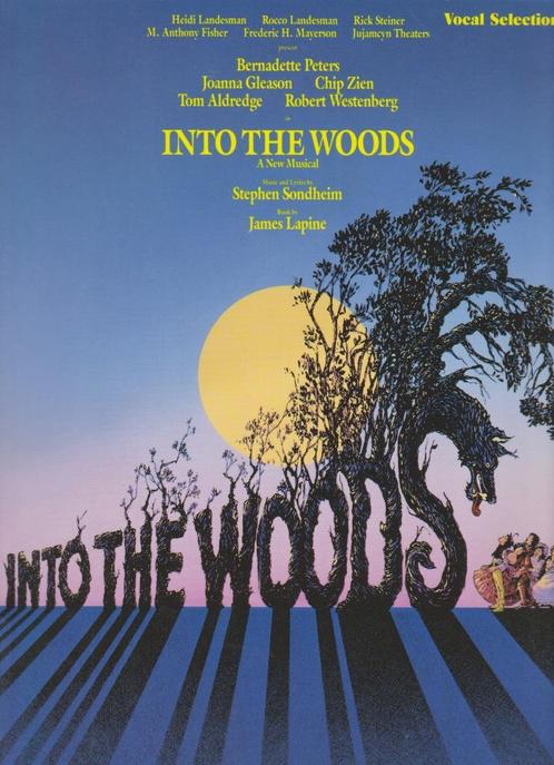 JAMES LAPINE - INTO THE WOODS, Muziek en Instrumenten, Bladmuziek, Gebruikt, Artiest of Componist, Populair, Ophalen of Verzenden