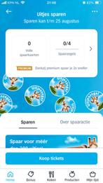 30 volle digitale spaarkaarten met Uitjes zegels van AH., Albert Heijn, Ophalen of Verzenden