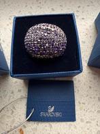 Swarovski Ring - Paars met Kristallen maat 58, Sieraden, Tassen en Uiterlijk, Ringen, Met kristal, Paars, Ophalen of Verzenden