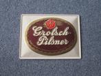 GROLSCH BLIKKEN RECLAMEBORDEN, Verzamelen, Biermerken, Ophalen, Zo goed als nieuw, Reclamebord, Plaat of Schild, Grolsch