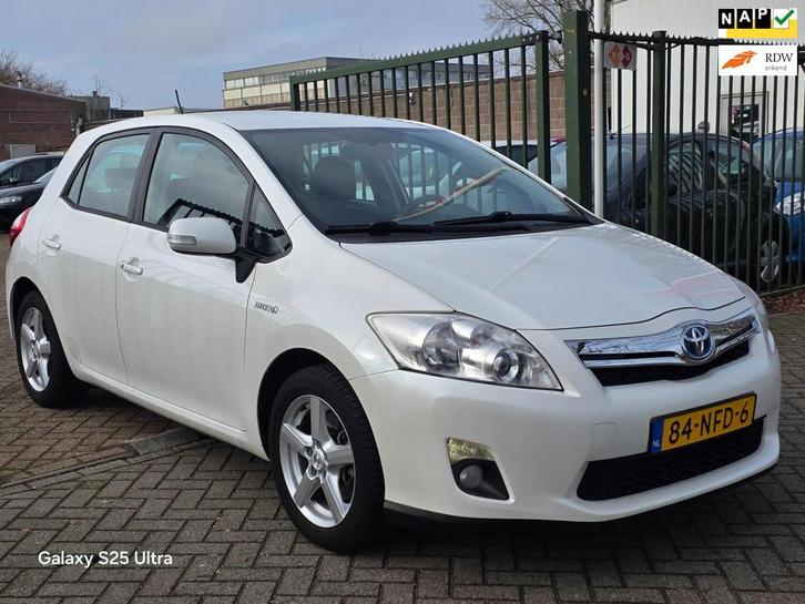 Toyota Auris 1.8 Full Hybrid Executive Automaat 2e eigenaar, Auto's, Toyota, Bedrijf, Te koop, Auris, ABS, Achteruitrijcamera
