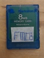 Ps2 Memory Card blauw met FMCB, Puzzel en Educatief, 1 speler, Eén computer, Ophalen of Verzenden