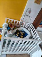 Witte baby box twf inclusief boxkleden en speelgoed, Ophalen, Gebruikt, Lade