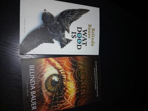 De ziener + Wat dood is - Belinda Bauer, Boeken, Thrillers, Nieuw, Nederland, Ophalen of Verzenden