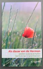Als dauw van de Hermon. Ds. Henk Poot  zeventien studies bij, Boeken, Verzenden, Nieuw, Christendom | Protestants, Henk Poot Ds