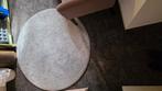 Kleed, Huis en Inrichting, Stoffering | Tapijten en Kleden, Ophalen, Rond, Zo goed als nieuw, Grijs