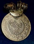 Antieke Zilveren Munt Hanger - 1800, Verzenden, Zilver