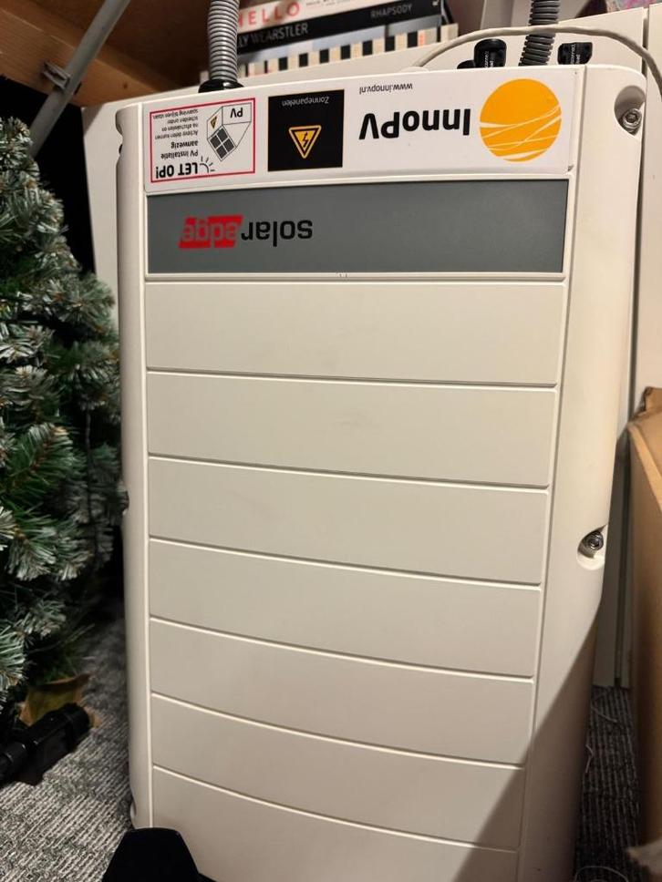 SolarEdge SE5K omvormer + 17 P401 optimizers, Doe-het-zelf en Verbouw, Elektra en Kabels, Zo goed als nieuw, Overige typen, Ophalen