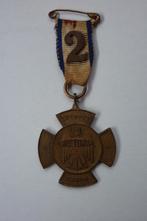 vintage medaille Victoria sterrit Baarn, Nederland, Ophalen of Verzenden