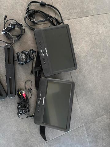 Draagbare dvd speler/ mediaspeler voor auto van Silvercrest beschikbaar voor biedingen