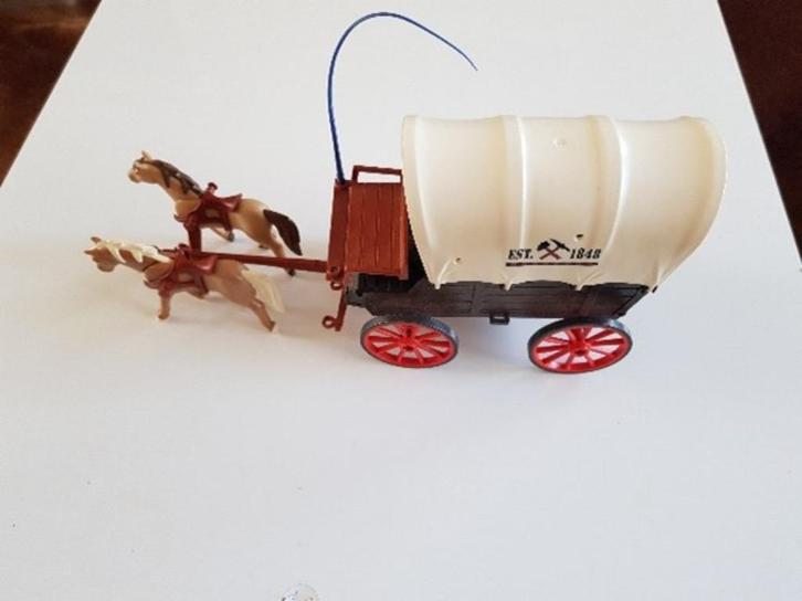 Playmobil Huifkar 7648, Kinderen en Baby's, Speelgoed | Playmobil, Zo goed als nieuw, Complete set, Ophalen of Verzenden