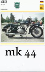 Mk44 motorkaart adler, Ophalen of Verzenden, Zo goed als nieuw, Motoren