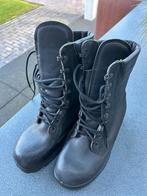 Zwarte Leren Legerkistjes mt 41,5, Ophalen of Verzenden, Zo goed als nieuw