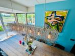 Brand van Egmond Hollywood Long hanglamp 150 cm, Ophalen, Gebruikt, Glas, 50 tot 75 cm