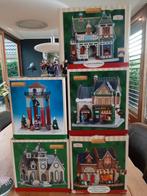 Kerst huisjes en kerk en kloktoren en poppetjes, Ophalen, Zo goed als nieuw