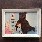 Vintage Prent Barend de Beer, Verzamelen, Gebruikt, Ophalen of Verzenden, 1940 tot 1960, Prent