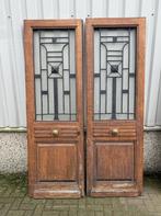 Prachtige antieke eiken voordeur uit Frankrijk, Doe-het-zelf en Verbouw, 215 cm of meer, 120 cm of meer, Zo goed als nieuw, Buitendeur