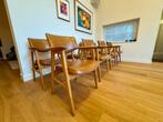 8x Hong stole by Erik Kirkegaard, Huis en Inrichting, Stoelen, Ophalen, Bruin, Zo goed als nieuw, Vijf, Zes of meer stoelen