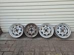 Originele Stalen Velgenset 4x100 – Perfect voor BMW E21 & 02, Auto-onderdelen, Banden en Velgen, Ophalen, Zomerbanden, Velg(en)