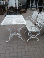 Brocante tuinset bank en tafel, Tuin en Terras, Ophalen, Gebruikt, Bank
