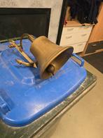 Antieke bronzen scheepsbel met anker, Antiek en Kunst, Ophalen of Verzenden, Brons