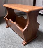 Eiken krantenbak lectuurbak bijzettafel, Huis en Inrichting, Woonaccessoires | Krantenbakken en Lectuurbakken, Ophalen, Zo goed als nieuw