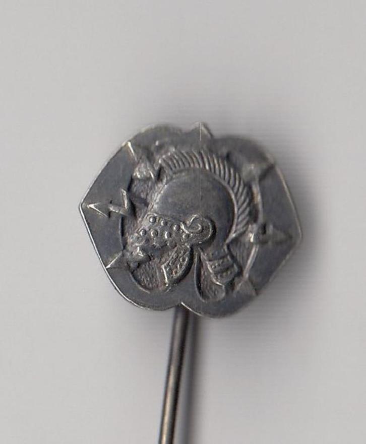 Verbindingsdienst embleem speldje, Verzamelen, Militaria | Algemeen, Landmacht, Embleem of Badge, Nederland, Ophalen of Verzenden