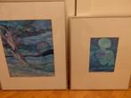 Twee abstracte kunstwerken Peter Prins, Ophalen of Verzenden