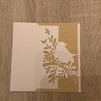 Dubbele kaart kerst met vogel, Ophalen of Verzenden, Zo goed als nieuw, Kerst, Pons of Mal