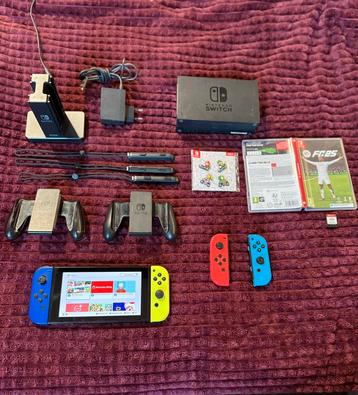 Nintendo Switch v2 with extra accessories and game-AMSTERDAM beschikbaar voor biedingen