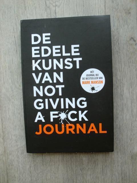 De edele kunst van not giving a f*ck journal, Boeken, Psychologie, Nieuw, Ophalen of Verzenden