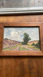 Schilderij henri van Lerven “heide Garderen veluwe”, Antiek en Kunst, Kunst | Schilderijen | Klassiek, Ophalen of Verzenden