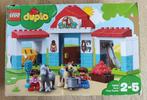 Duplo Ponystal., Kinderen en Baby's, Speelgoed | Duplo en Lego, Ophalen of Verzenden, Zo goed als nieuw, Complete set, Duplo