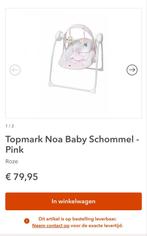 Topmark Noa babystoel electrisch, Ophalen, Schommelstoel, Met gordel(s) of riempje(s), Zo goed als nieuw