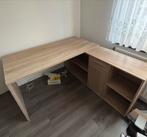 Hoekbureau met opbergruimte, Ophalen, Gebruikt, Bureau