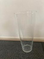 Transparant eclips glazen vaas / hg 50cm, Ophalen, Overige kleuren, 50 tot 75 cm, Glas