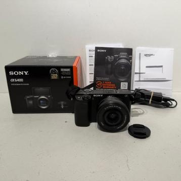 Sony Alpha A6400 E-Mount Systeemcamera incl. E PZ 16-50mm F3 beschikbaar voor biedingen