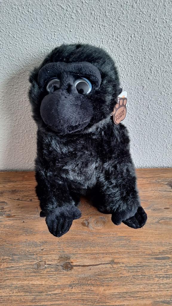 Posh Paws Gorilla Knuffel - Nieuw met Label, Kinderen en Baby's, Speelgoed | Knuffels en Pluche, Nieuw, Overige typen, Ophalen