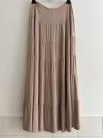 Rok/strokenrok beige met stretch Beachtime maat 40/42, Kleding | Dames, Rokken, Beige, Ophalen of Verzenden, Zo goed als nieuw