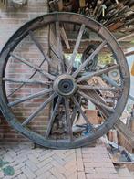 Karrewiel. Ongeveer 100 jaren oud, Antiek en Kunst, Curiosa en Brocante, Ophalen of Verzenden