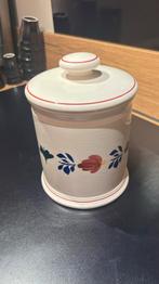 Boerenbont voorraadpot, Huis en Inrichting, Keuken | Potten en Pannen, Ophalen of Verzenden, Zo goed als nieuw, Overige materialen