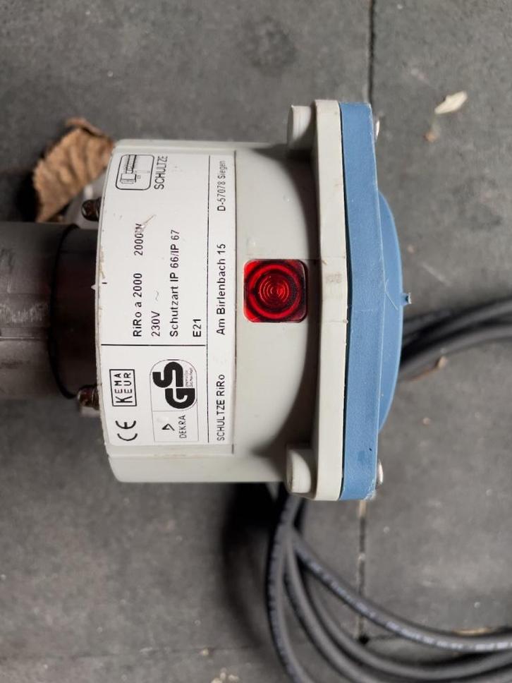 Schultze Ribbenbuiskachel RiRo 2000W, Doe-het-zelf en Verbouw, Verwarming en Radiatoren, Zo goed als nieuw, Kachel, 30 tot 80 cm